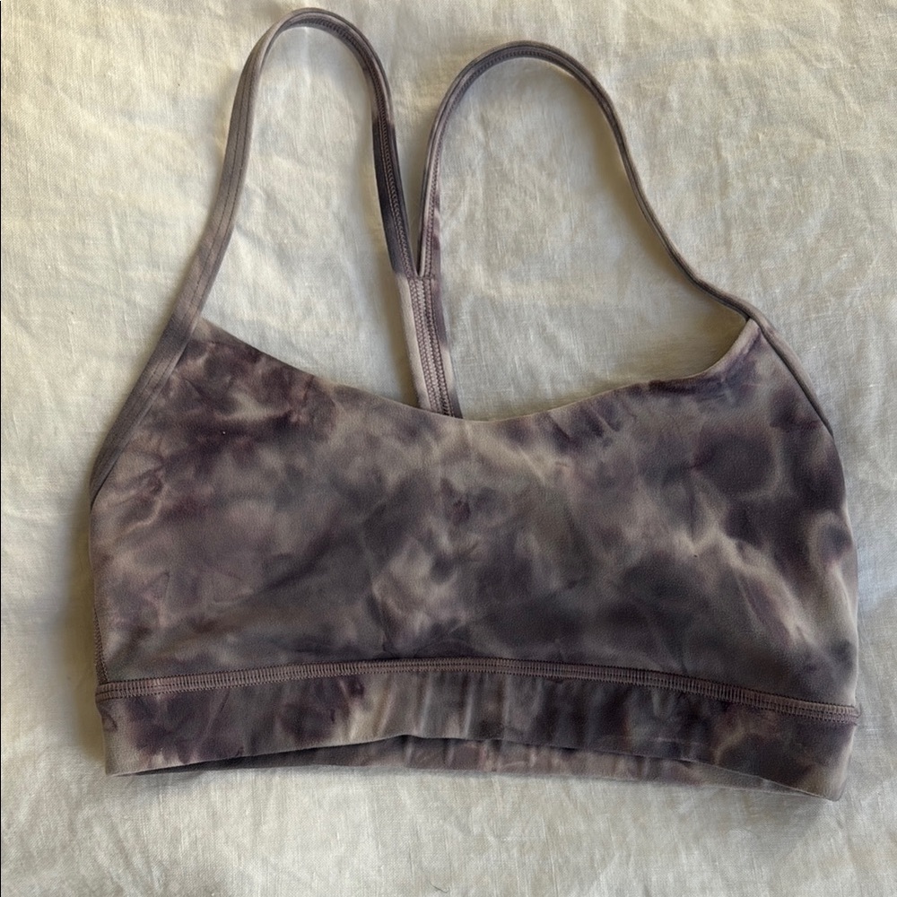 Lulu lemon tie dye sports bra